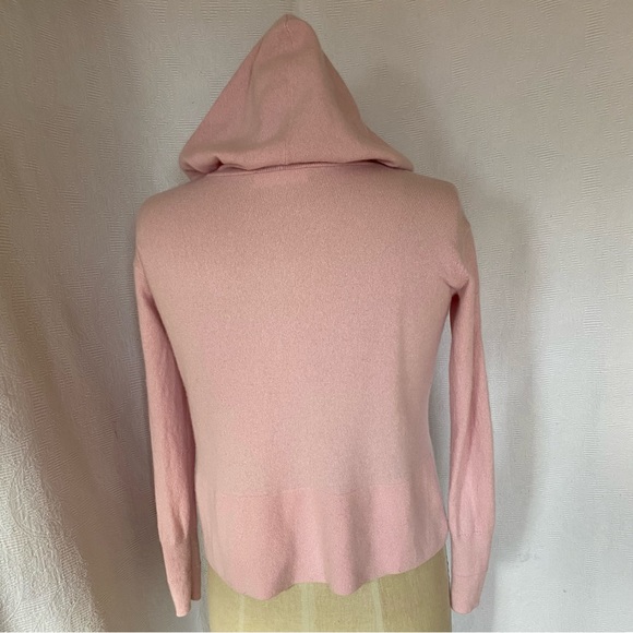 Everlane pure cashmere pale pink hooded sweater - Picture 4 of 7